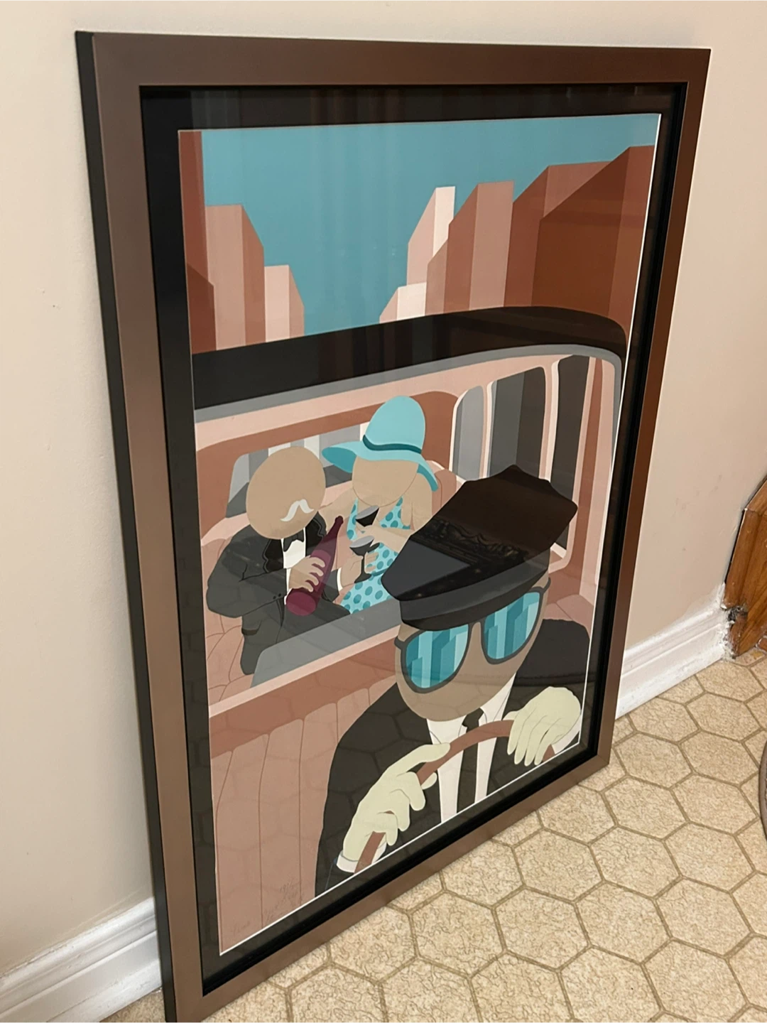 NEED QUICK PICKUp! Limo Carol Dall Steven Dall Print 191/300