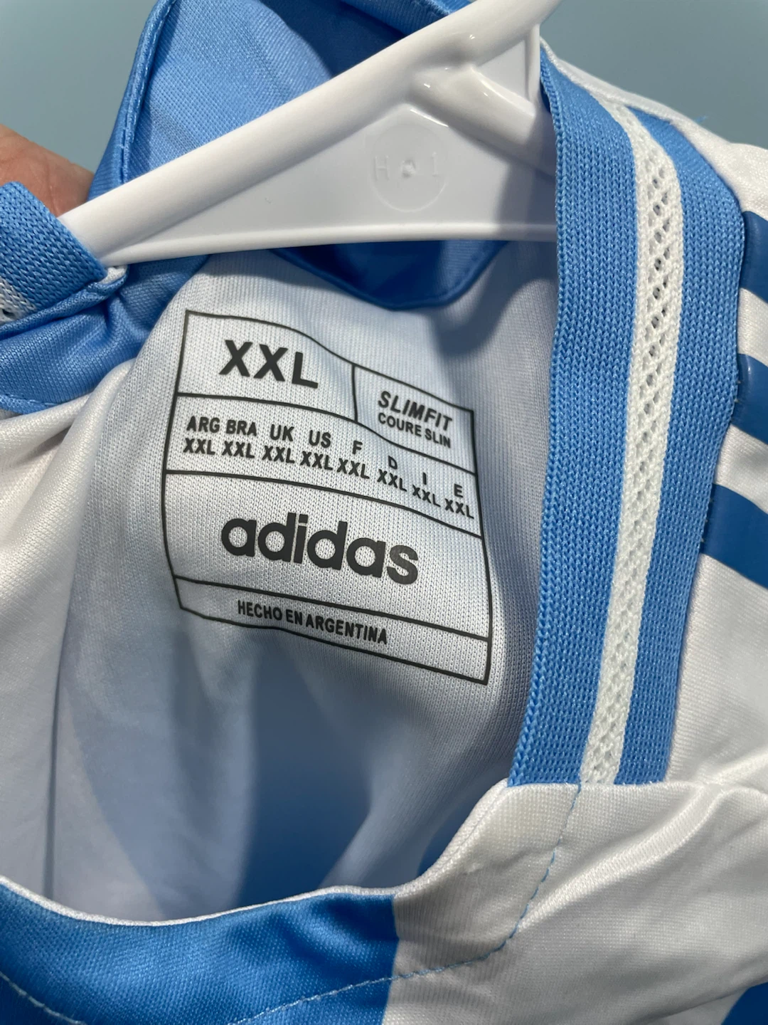 Adidas Argentina FIFA World Champions 2022 Jersey XXL - photo 3