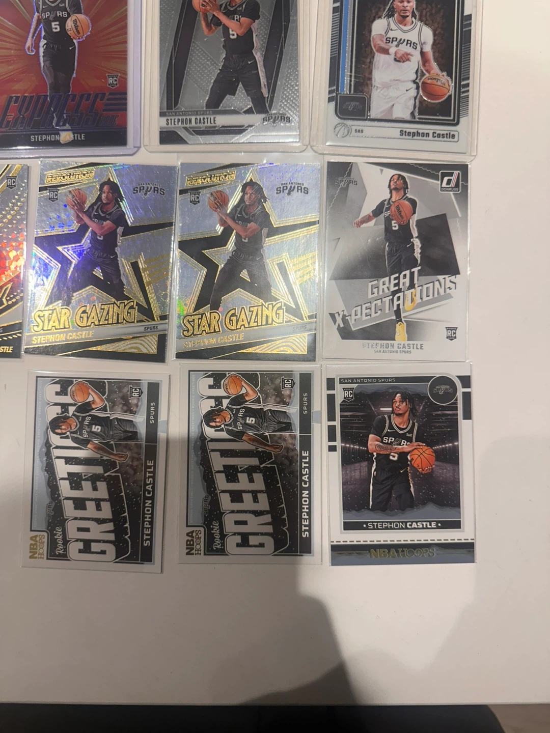 Stephon Castle Rookie Basketball Card Collection