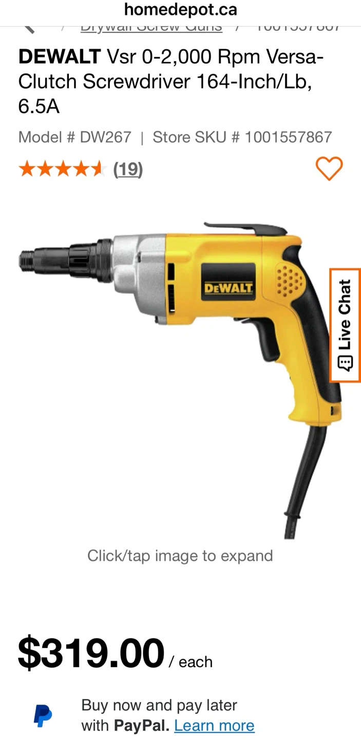 Two DeWalt DW267 VSR Versa-Clutch Screwdrivers - photo 3