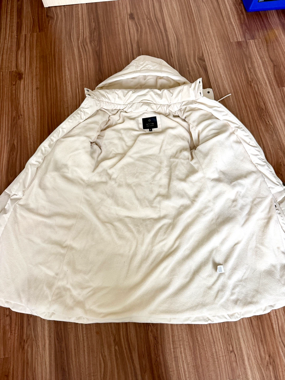 Alta by Suzy Shier Cream Puffer Coat - photo 5