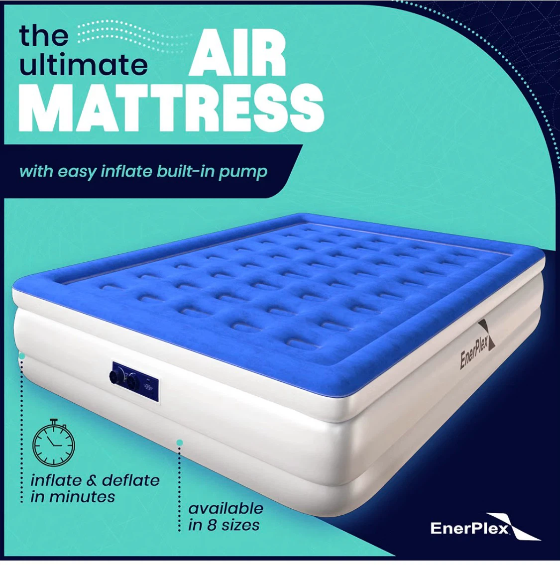 Air Mattress with built in pump