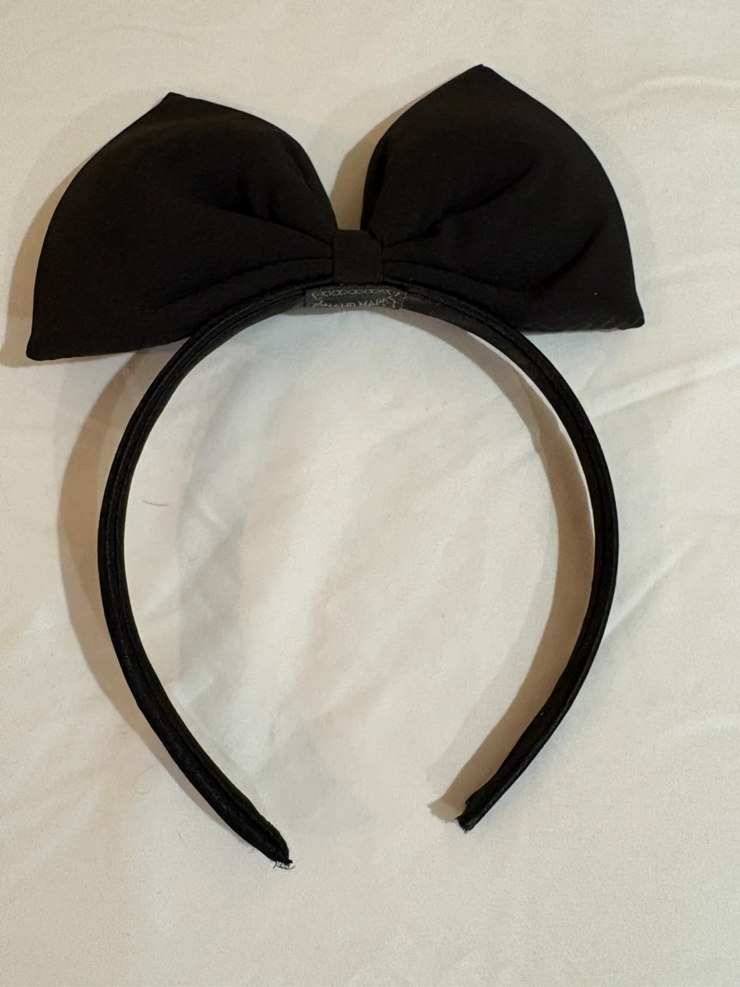 Big Black Bow Headband for Women Girl Halloween Costume - photo 2