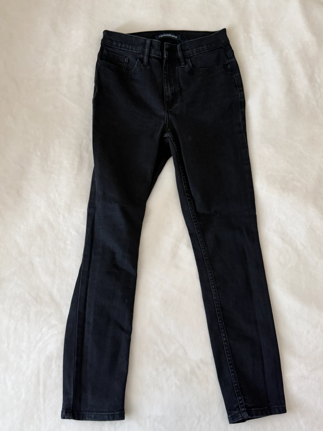 Calvin Klein Black Skinny Jeans – Size 4/27 - photo 2