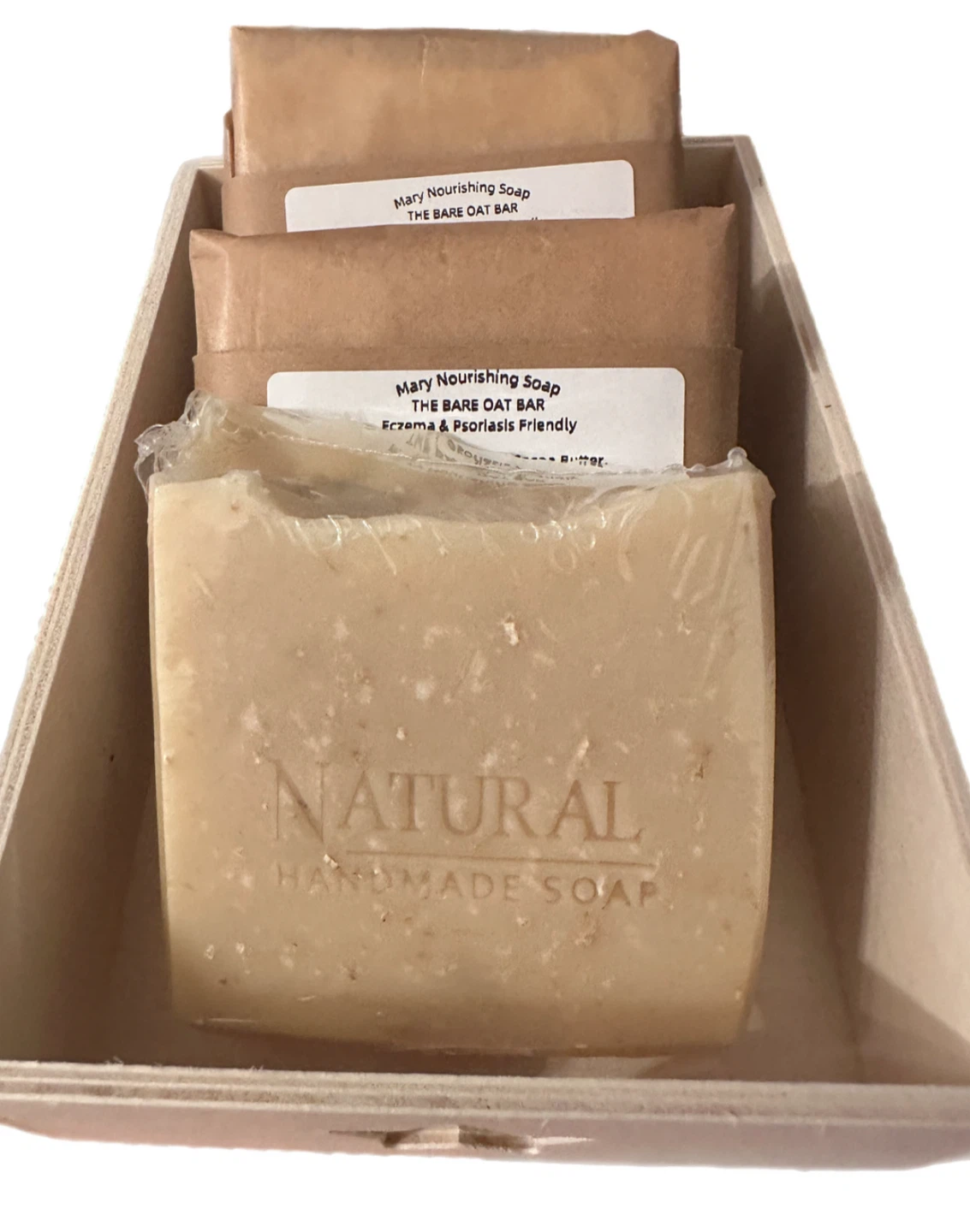 Mary Nourishing Soap The Bare Oat Bar