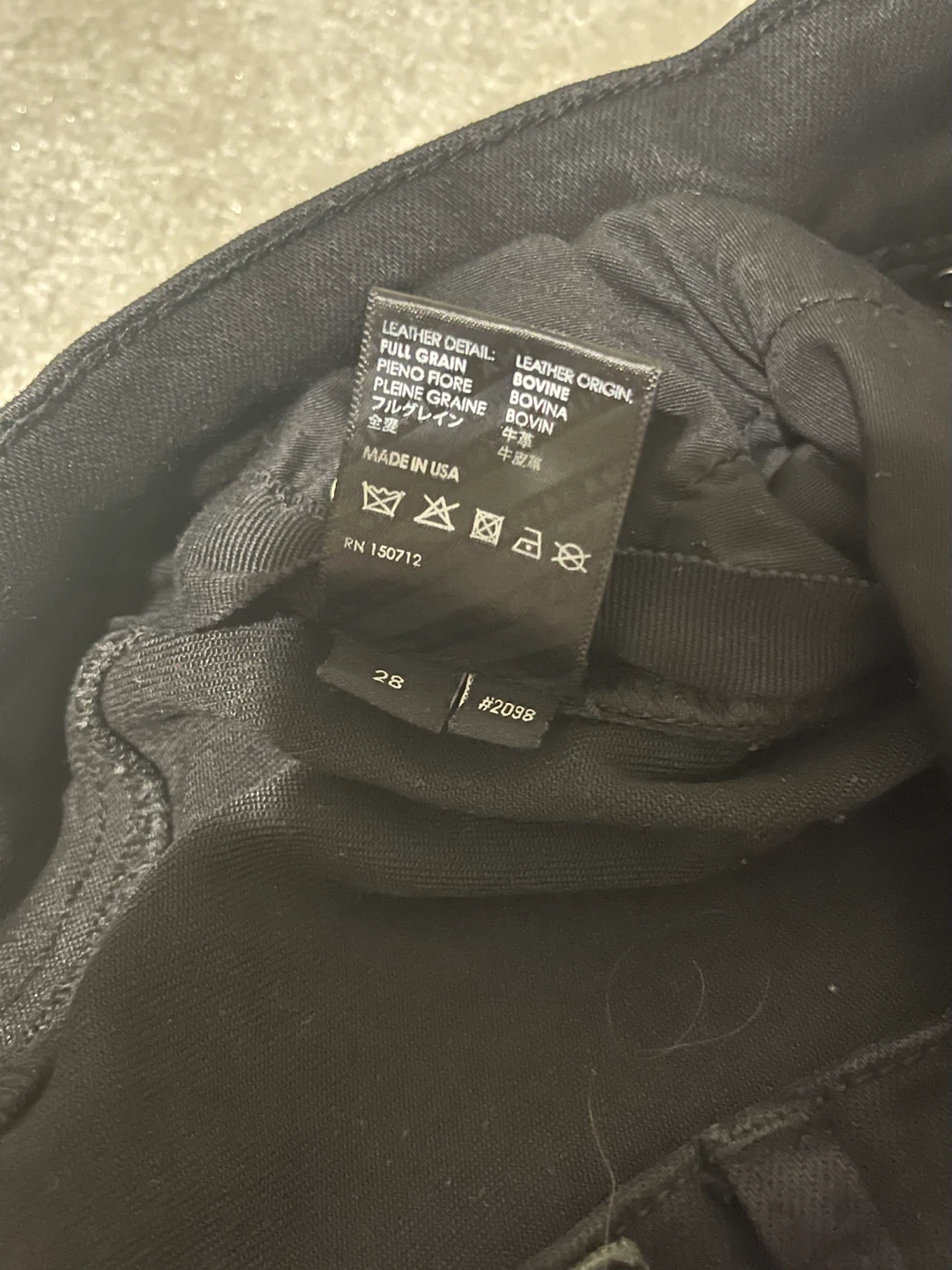 AMIRI Black Distressed Jeans Size 28 - photo 5