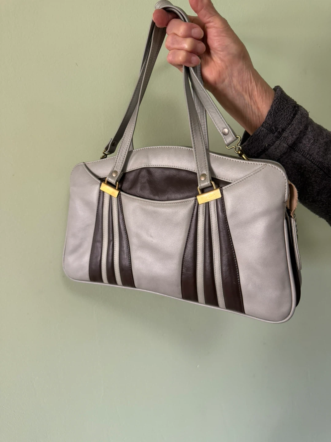 New Leather Purse - Genuine leather - Vintage