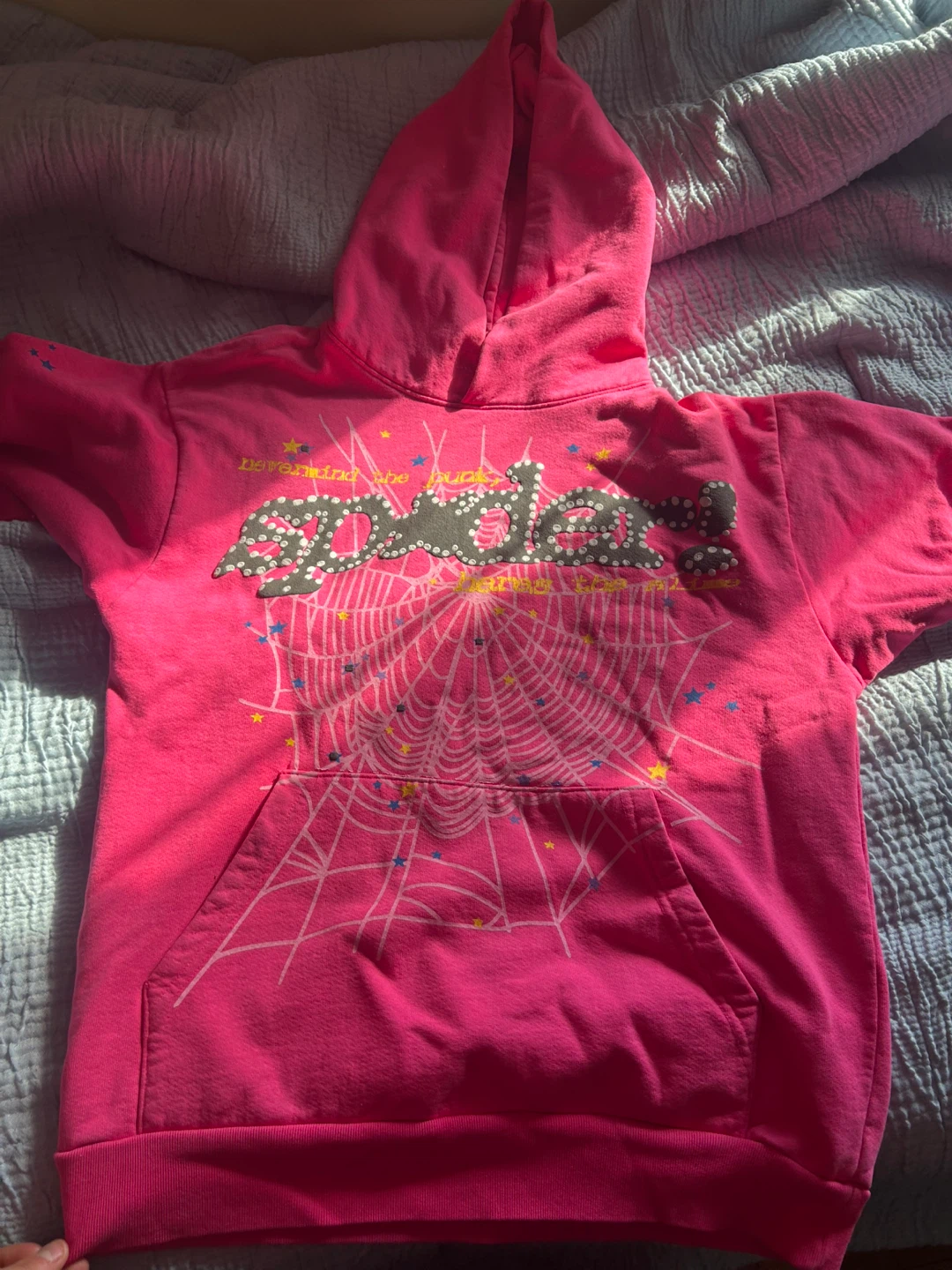 Pink Sp5der Hoodie