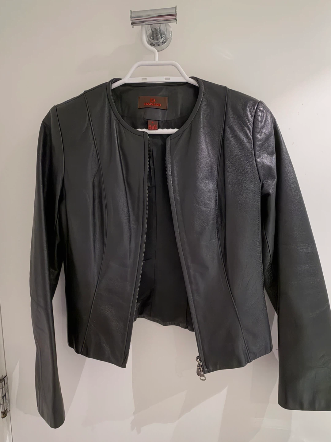 Danier Black Genuine Leather Jacket