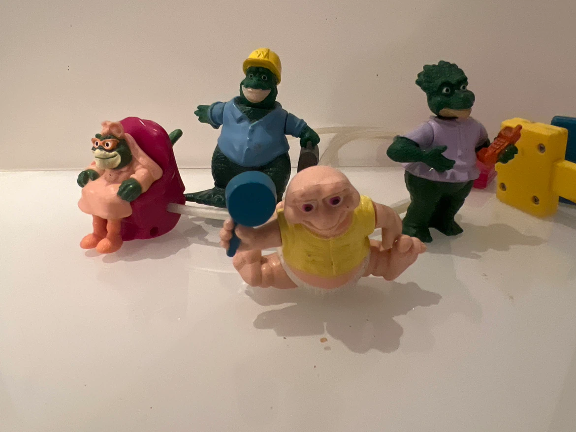 1992 McDonald's Dinosaurs Happy Meal lot