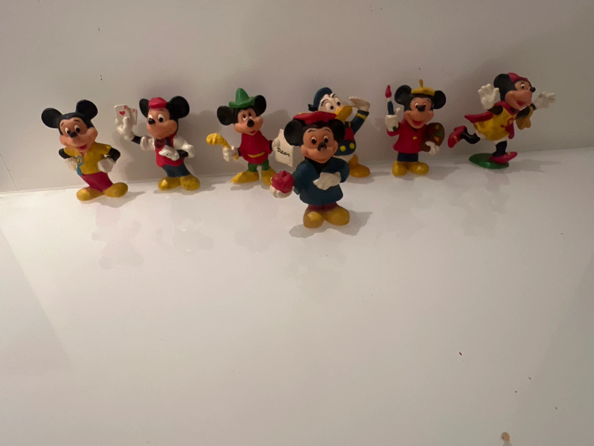 vintage 1980s Walt Disney PVC and rubber figures