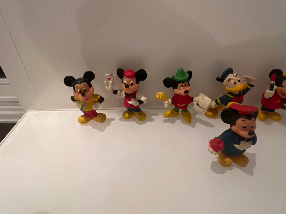 vintage 1980s Walt Disney PVC and rubber figures - photo 2