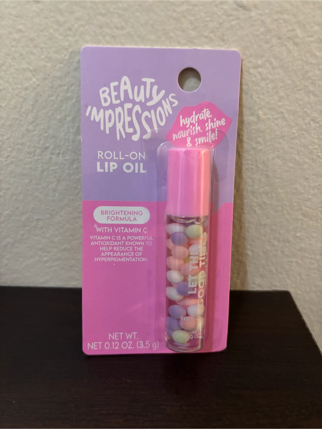 NEW-Beauty Impressions Roll-On Lip Oil