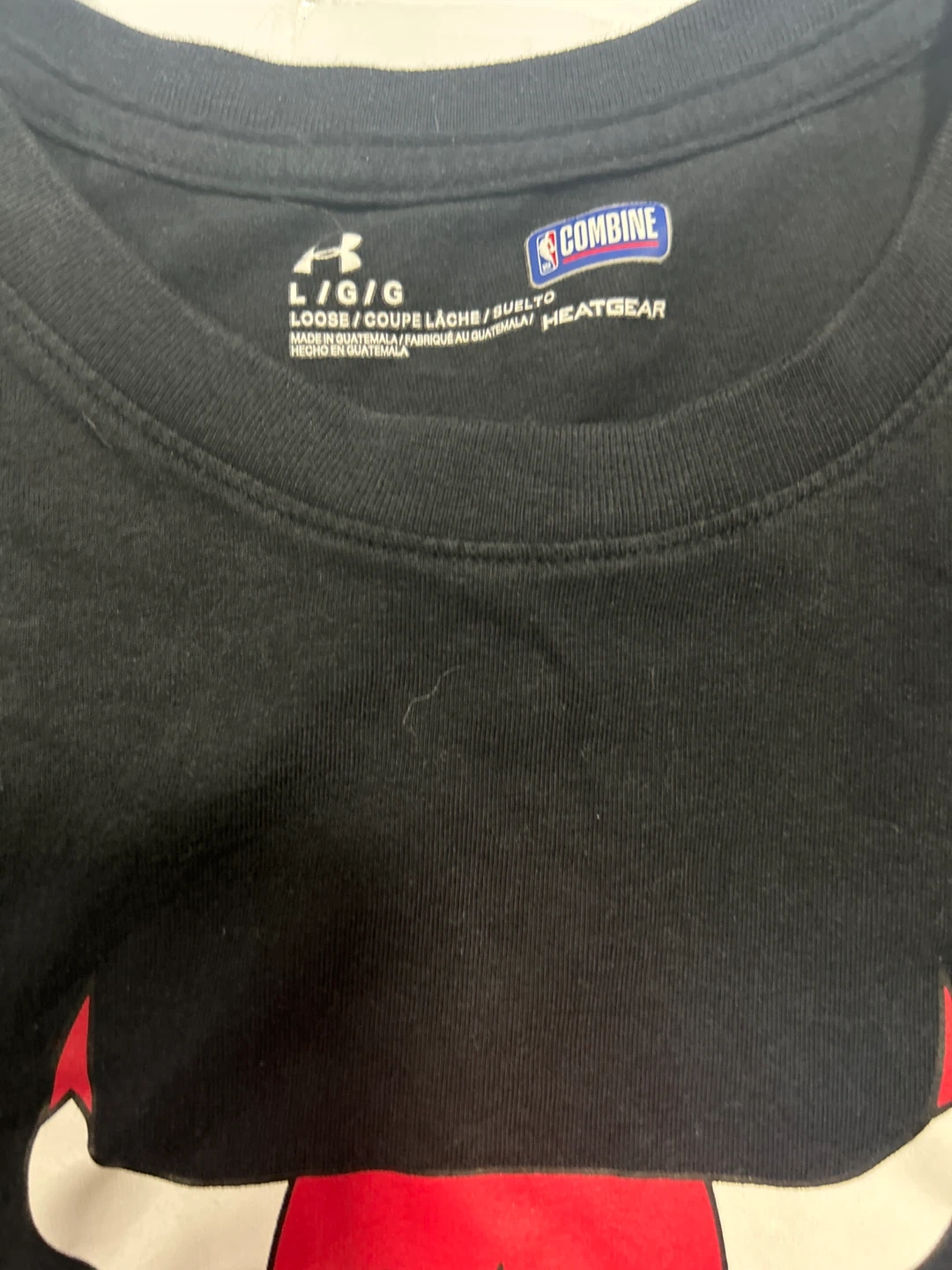 Under Armour Chicago Bulls HeatGear T-Shirt - photo 3