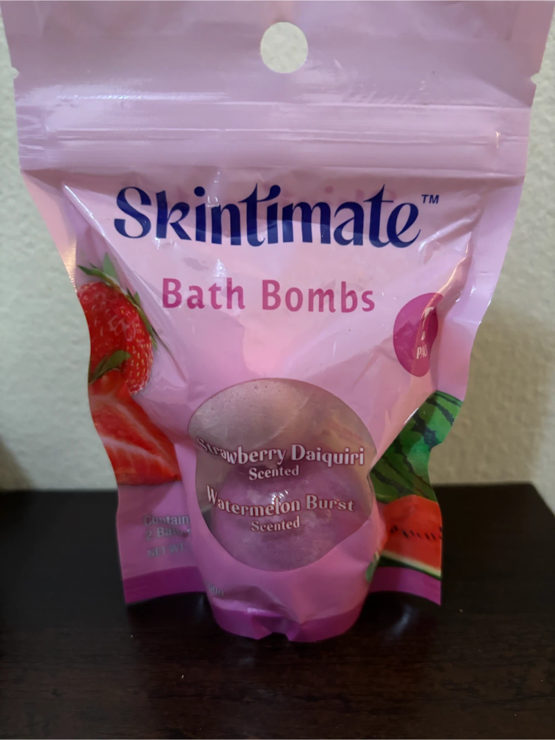 NEW-Skintimate Bath Bombs 2-Pack