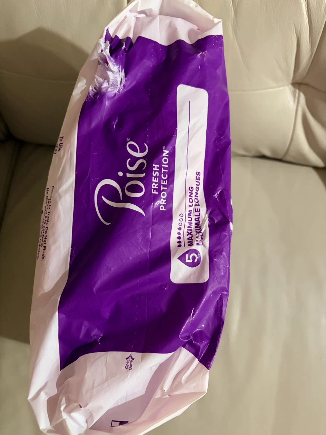 Poise Fresh Protection Maximum Long Pads - photo 2