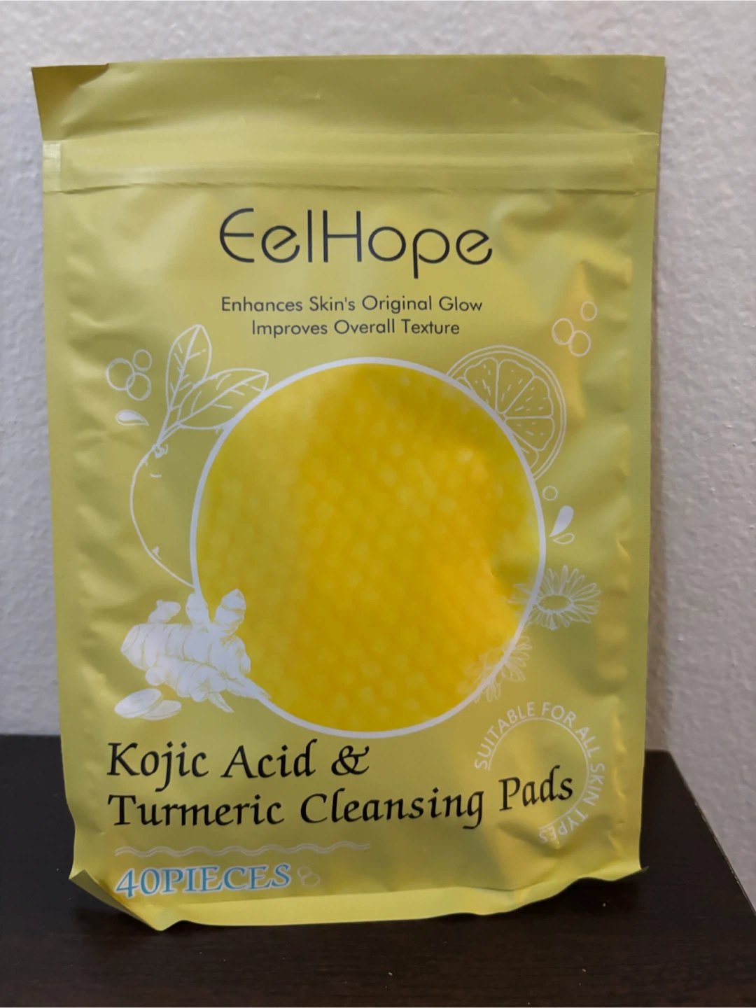 NEW-Kojic Acid & Turmeric Cleansing Pads