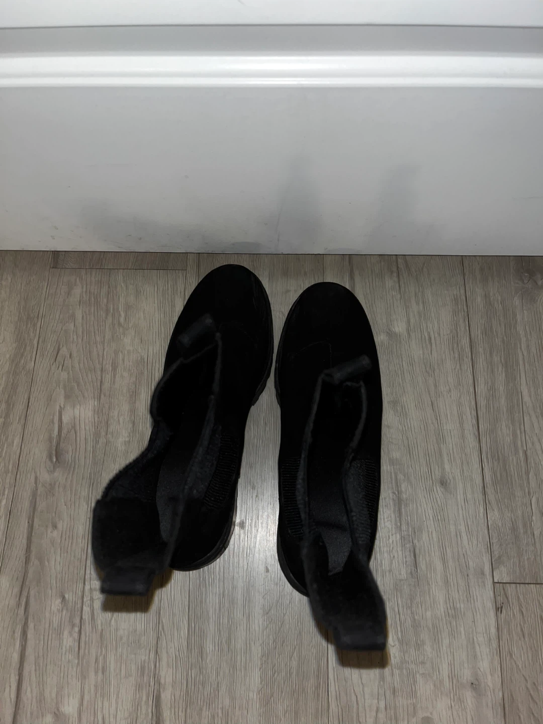 Black Platform Chelsea Fall/Winter Boots - photo 4