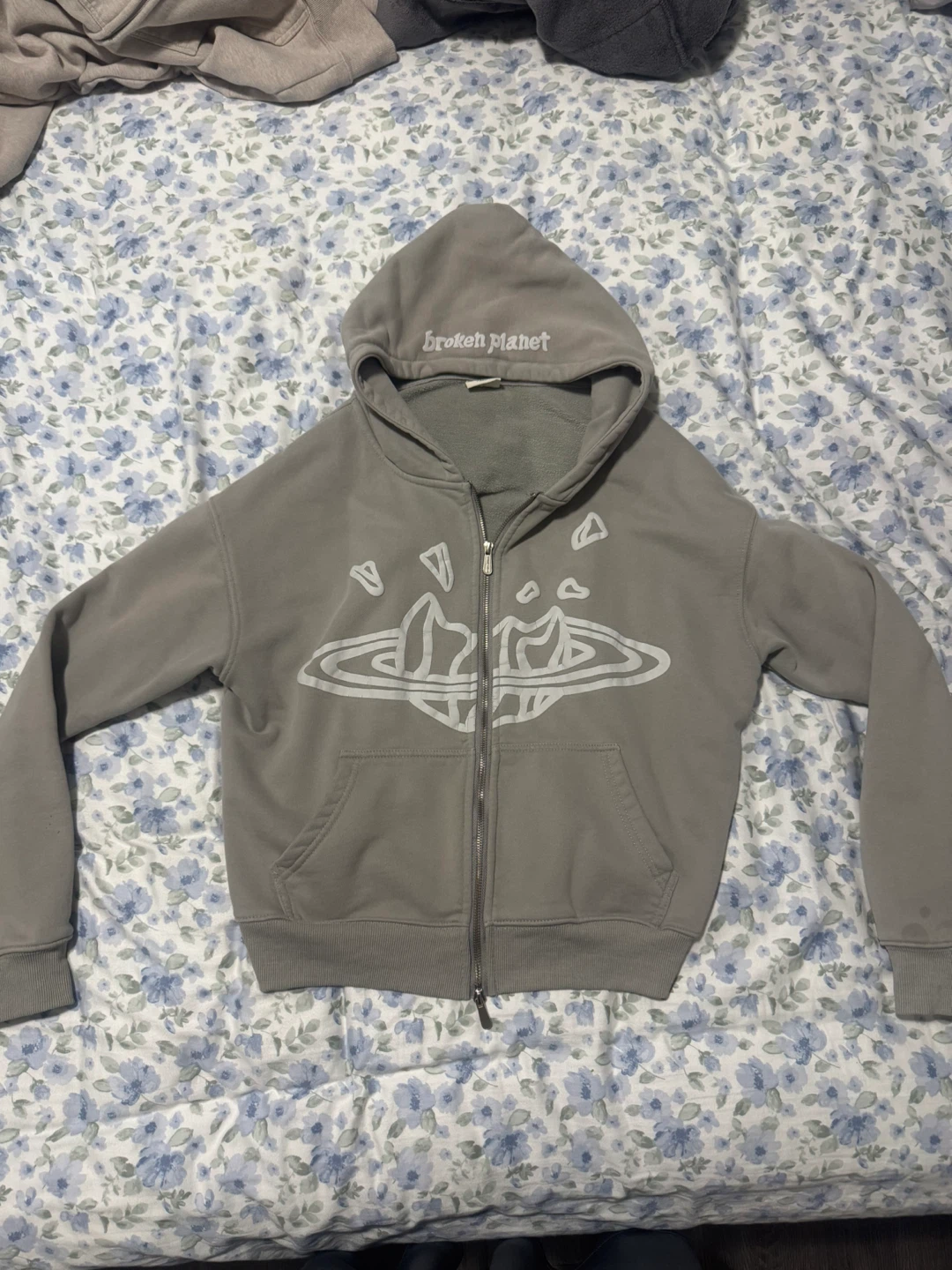 Broken Planet Zip Up Hoodie
