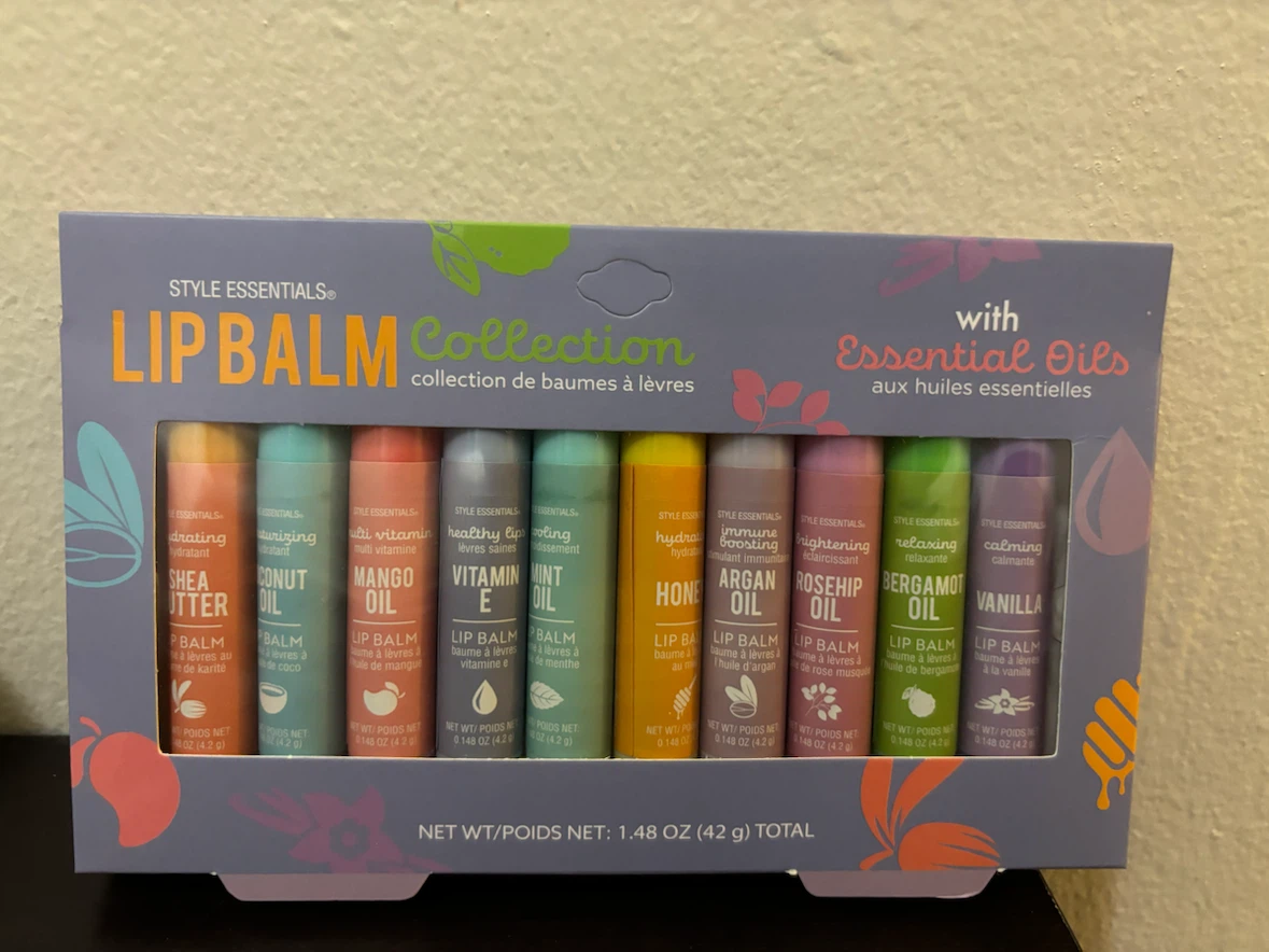 NEW-Style Essentials Lip Balm Collection 10-Pack
