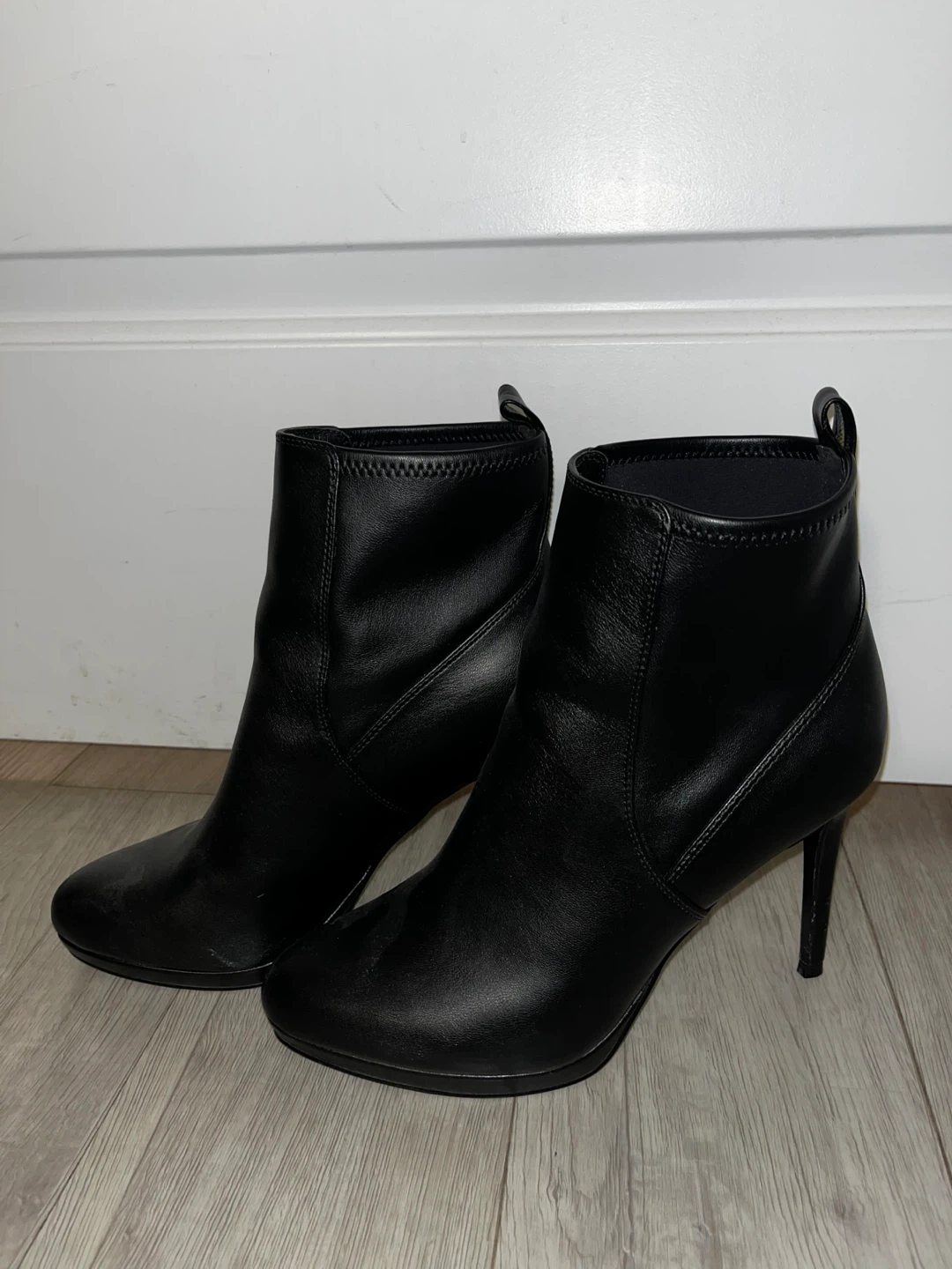 Black Heeled Ankle Boots - photo 2