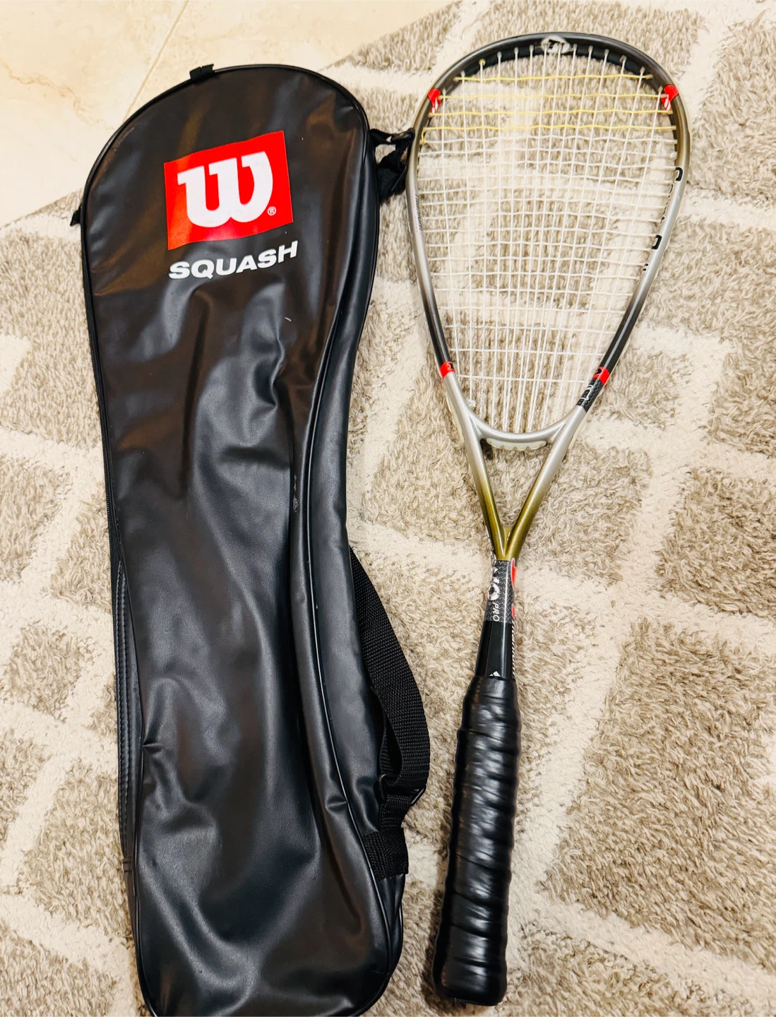Tecnopro Court Rally 170 Squash Racket with protective case