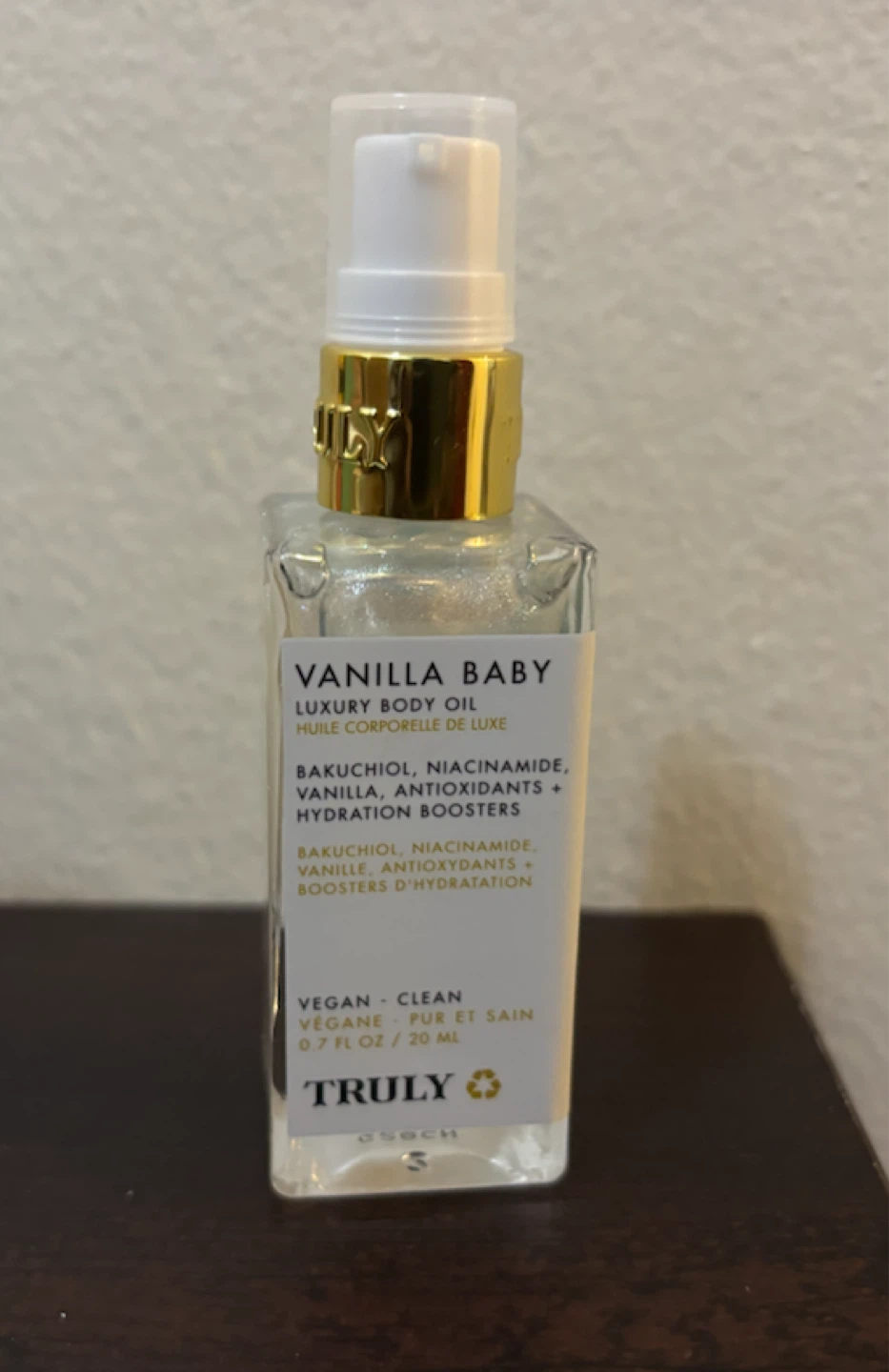 NEW-Truly Vanilla Baby Luxury Body Oil 20ml