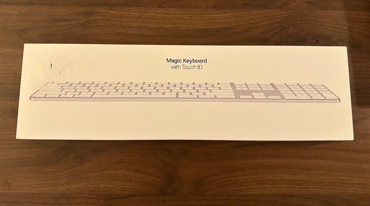 Apple Magic Keyboard with Touch ID and numeric pad