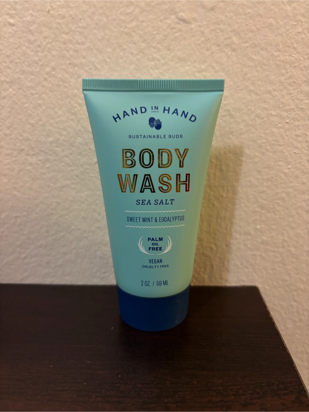 NEW-Hand in Hand Sea Salt Body Wash 2oz