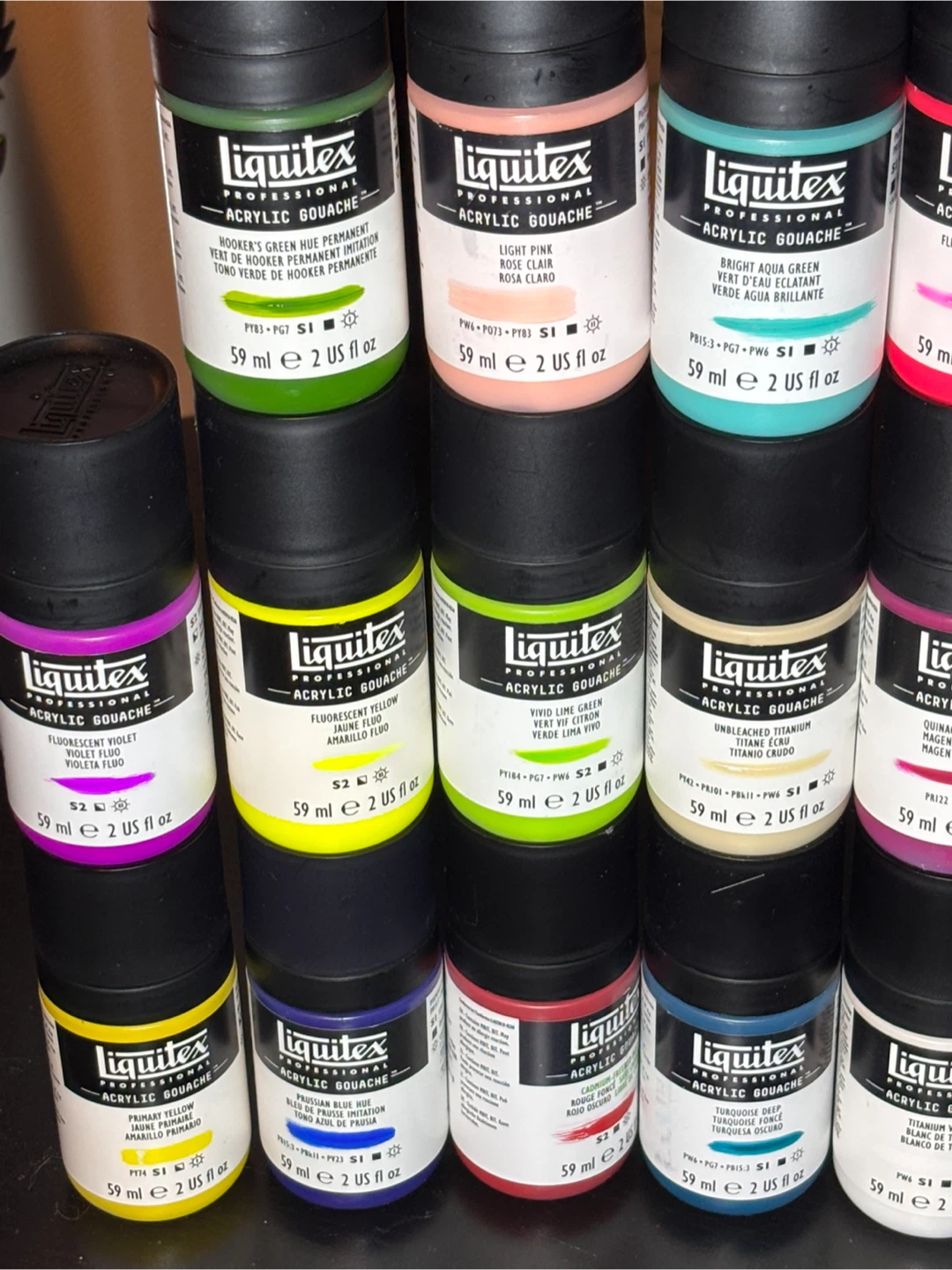 Liquitex Professional Acrylic 28 colour Gouache Set - photo 2