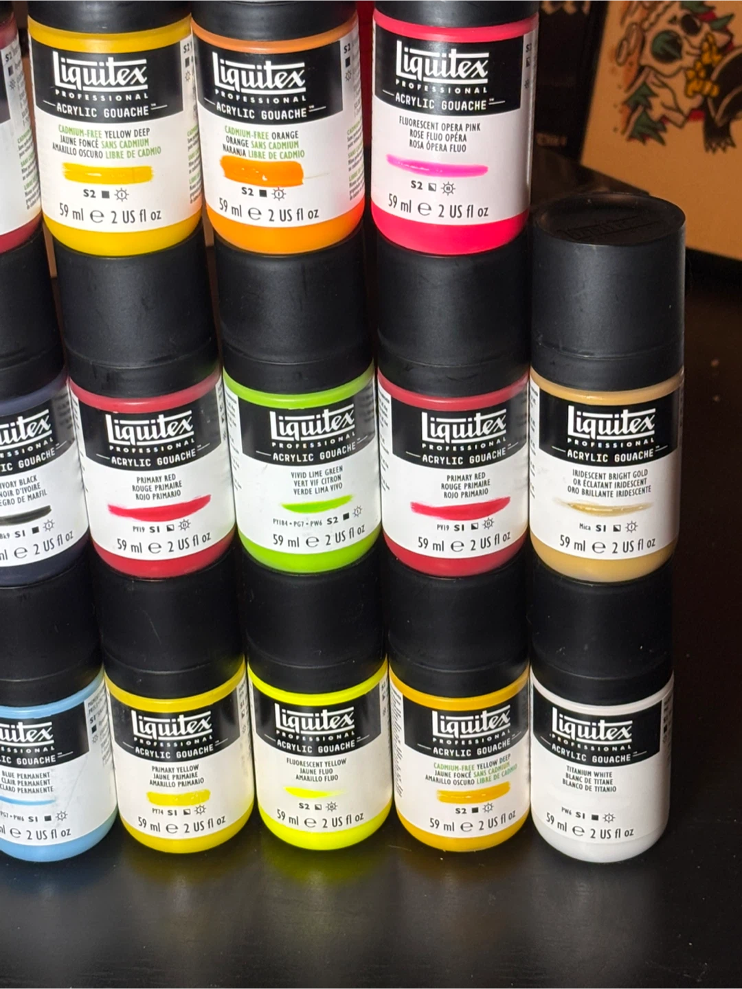 Liquitex Professional Acrylic 28 colour Gouache Set - photo 4