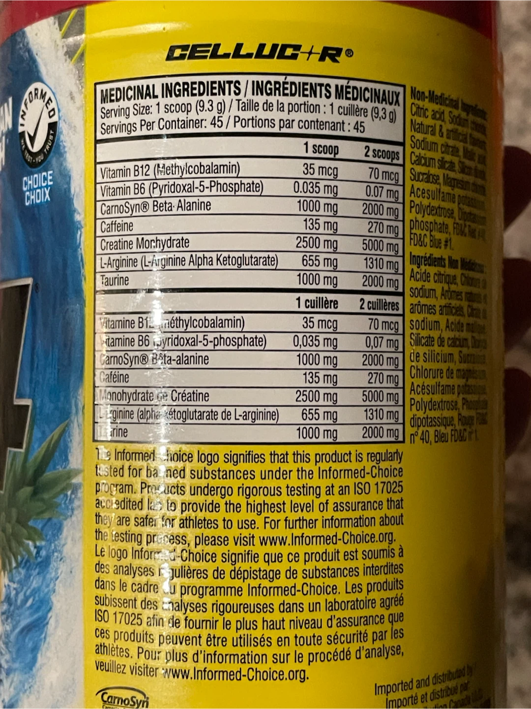 60 Serving - C4 Sport Hawaiian Punch Fruit Juicy Red Pre-Workout - photo 2