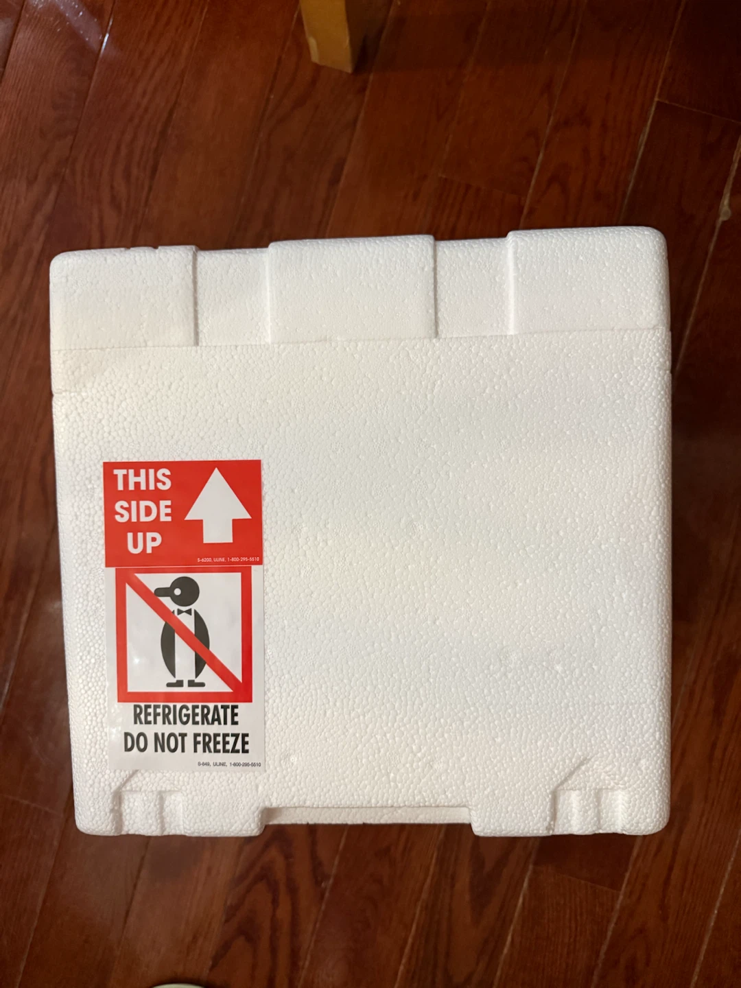 Uline Insulated Styrofoam Shipping Cooler