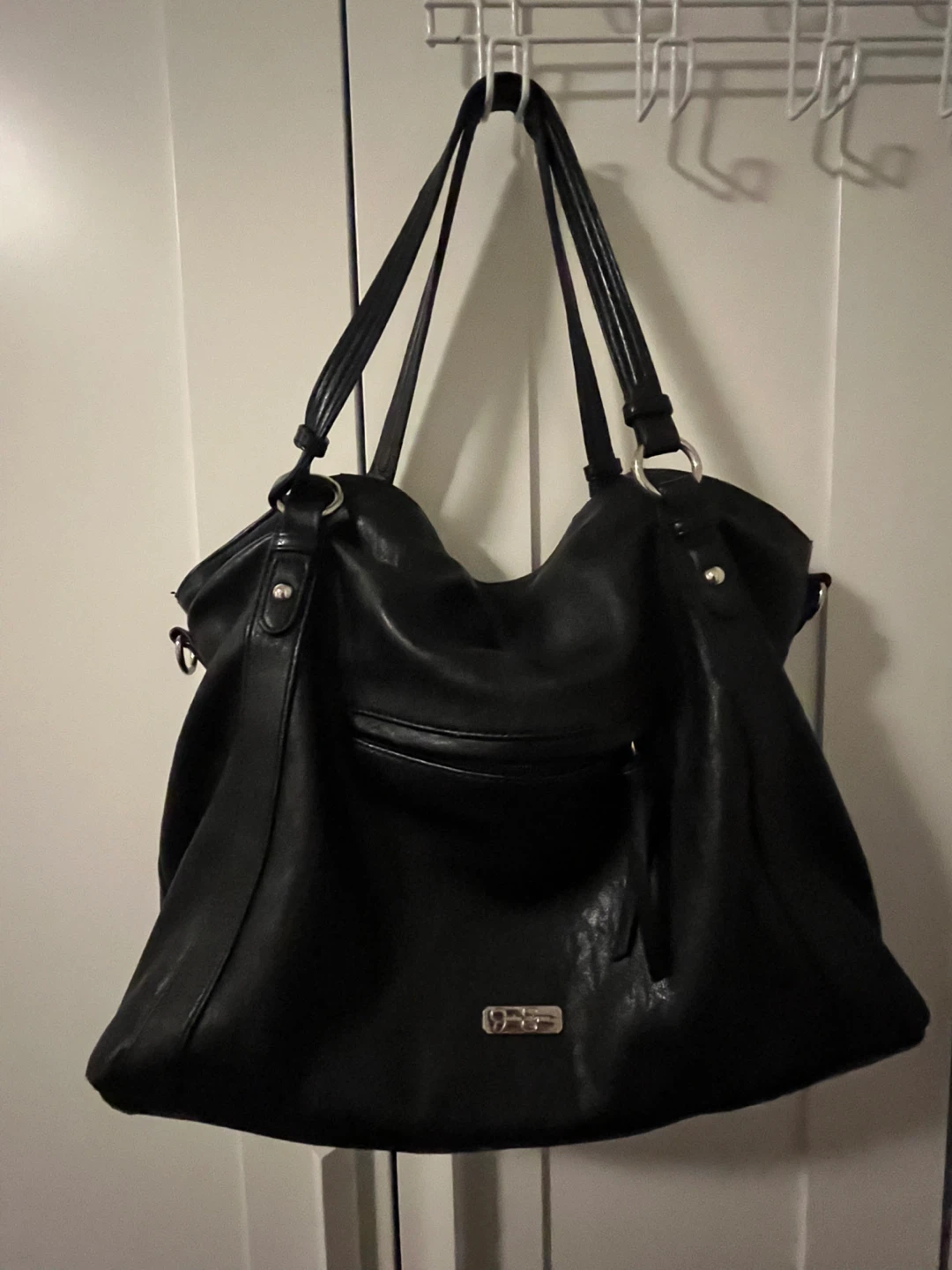 Jessica Simpson black tote bag