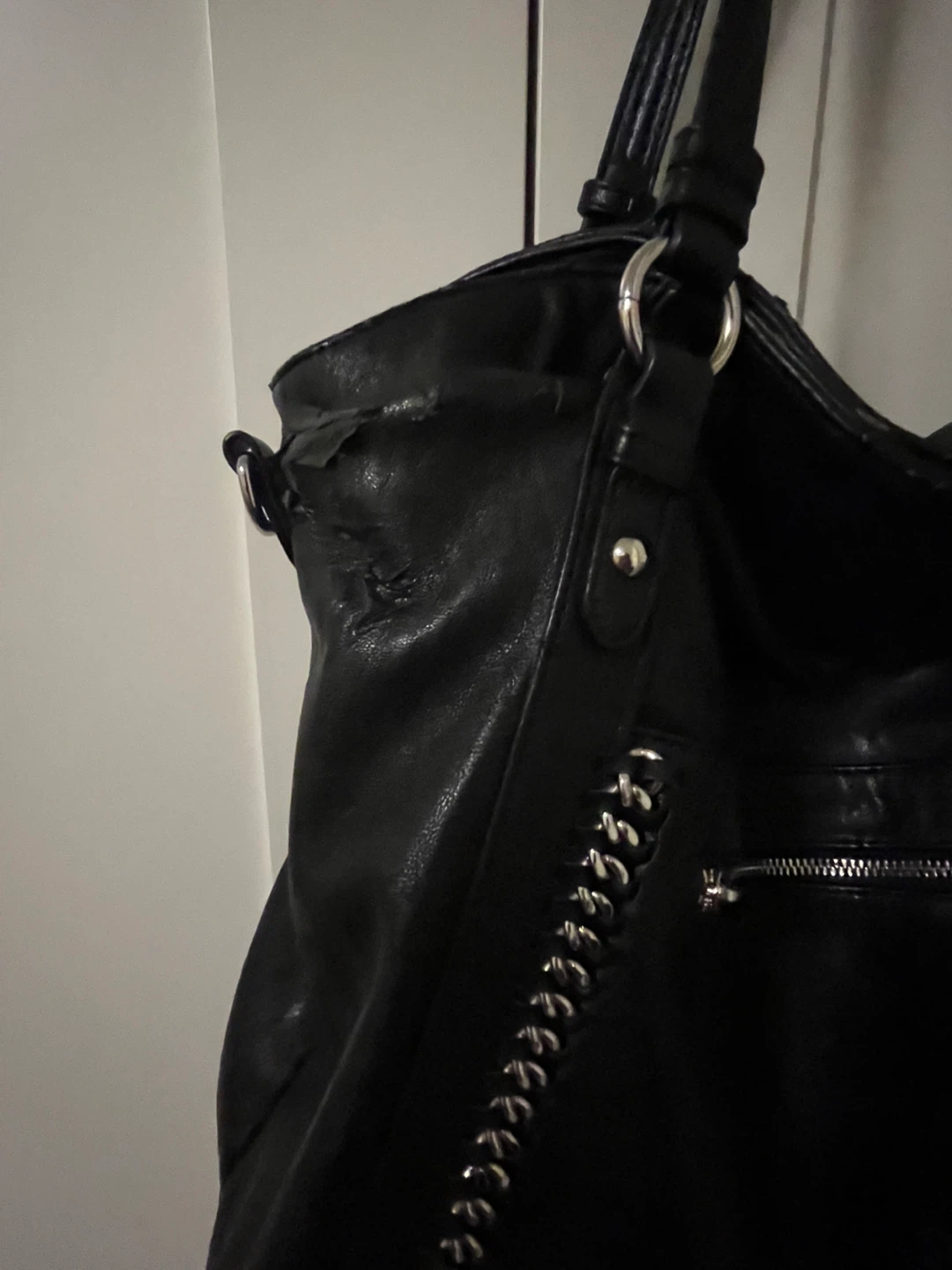 Jessica Simpson black tote bag - photo 3