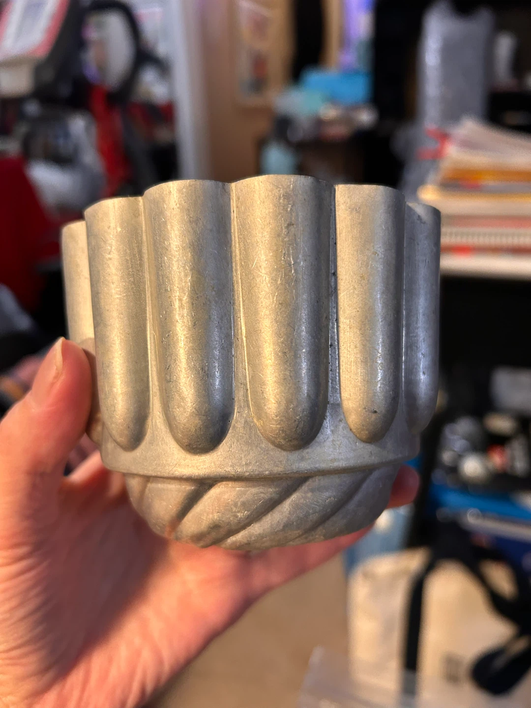 Vintage Metal Baking Molds Set