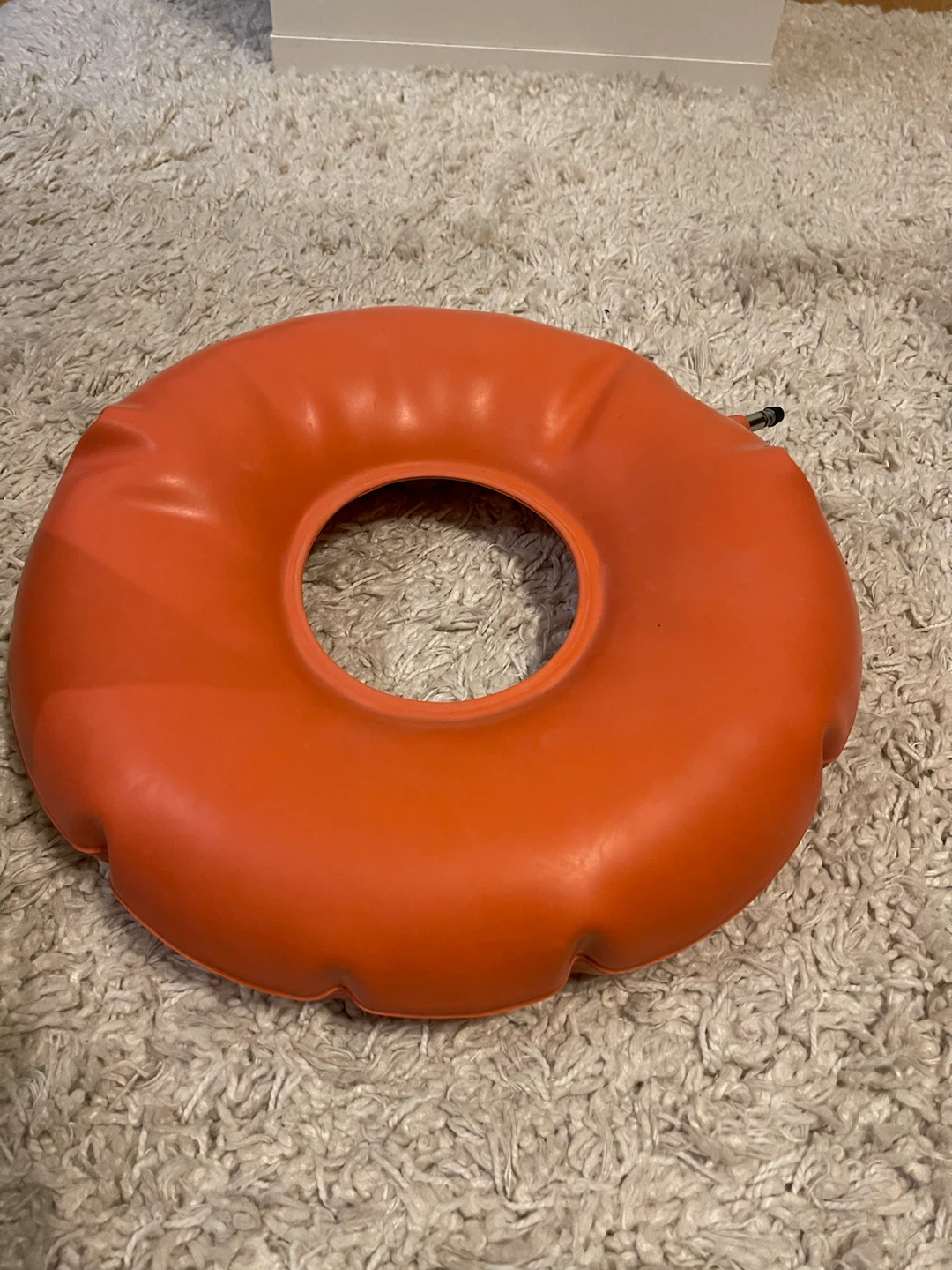 Orange Inflatable Seat Cushion