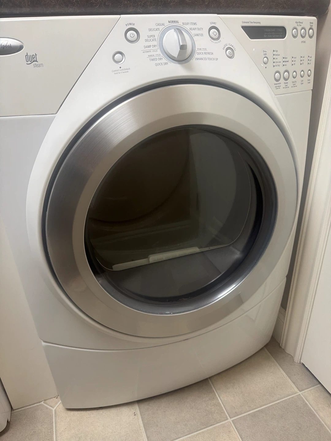 Whirlpool Duet Steam Washer and dryer - photo 3