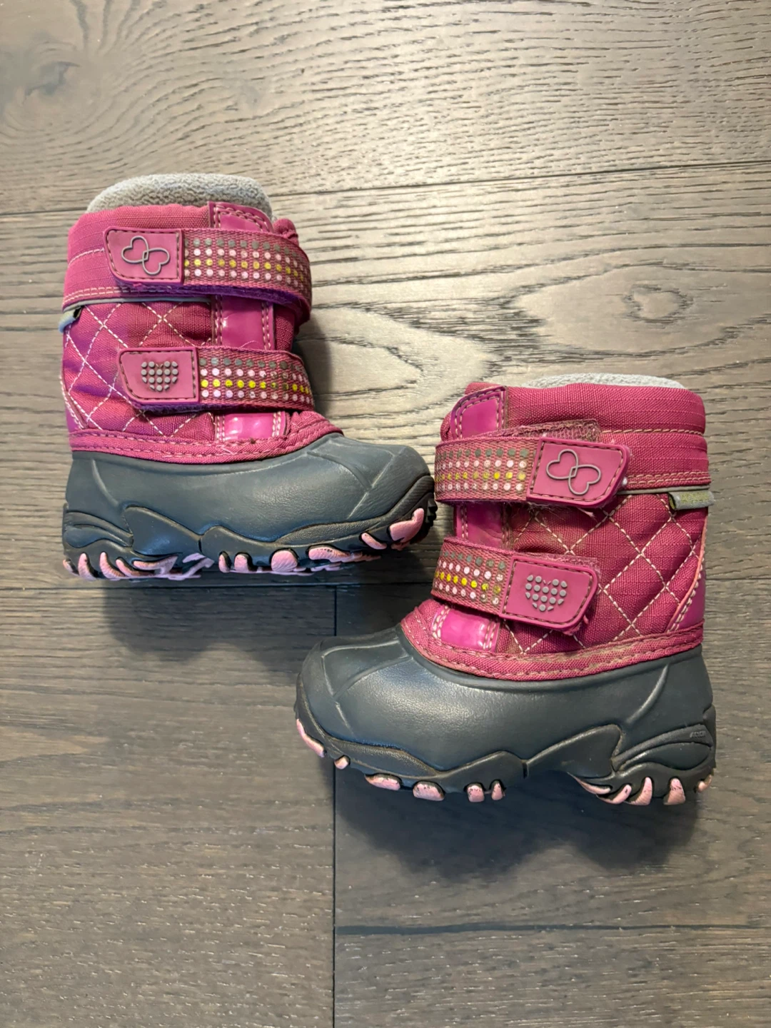 Acton brand quality brand toddler winter boots 5T - photo 3