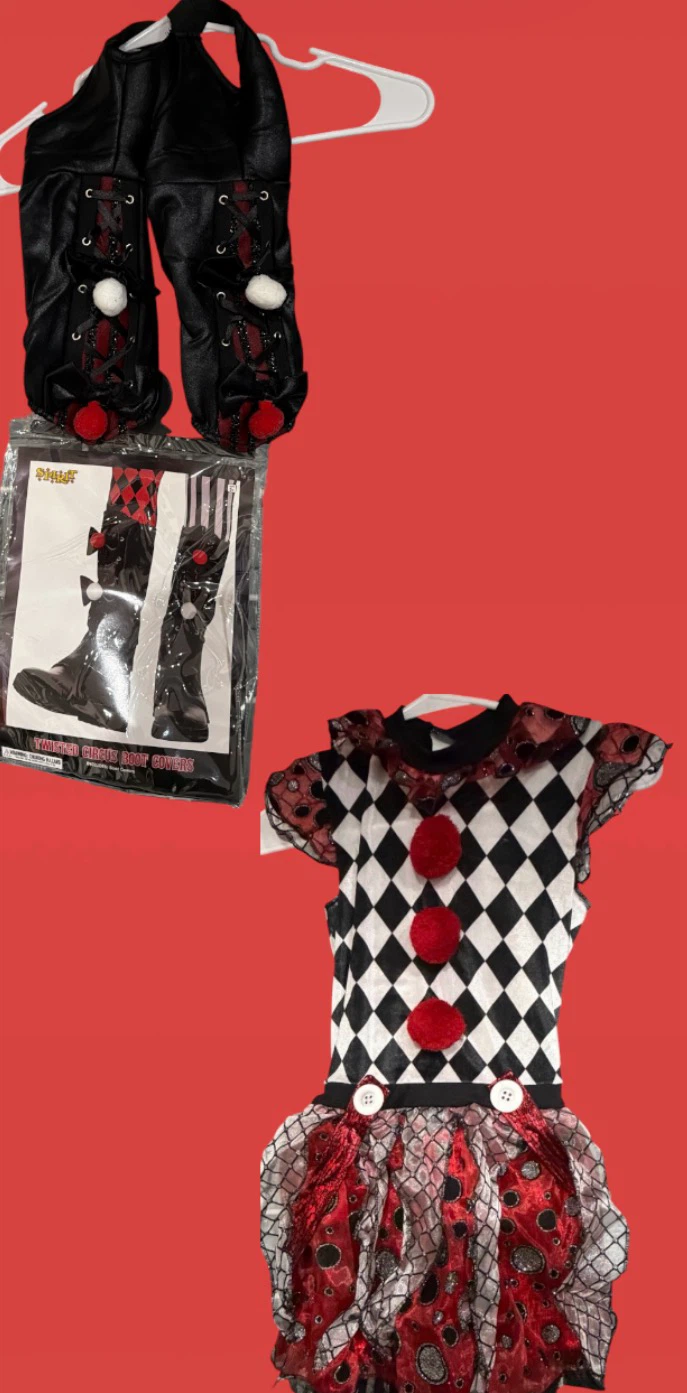 Twisted Circus Costume and Boot Covers - photo 2