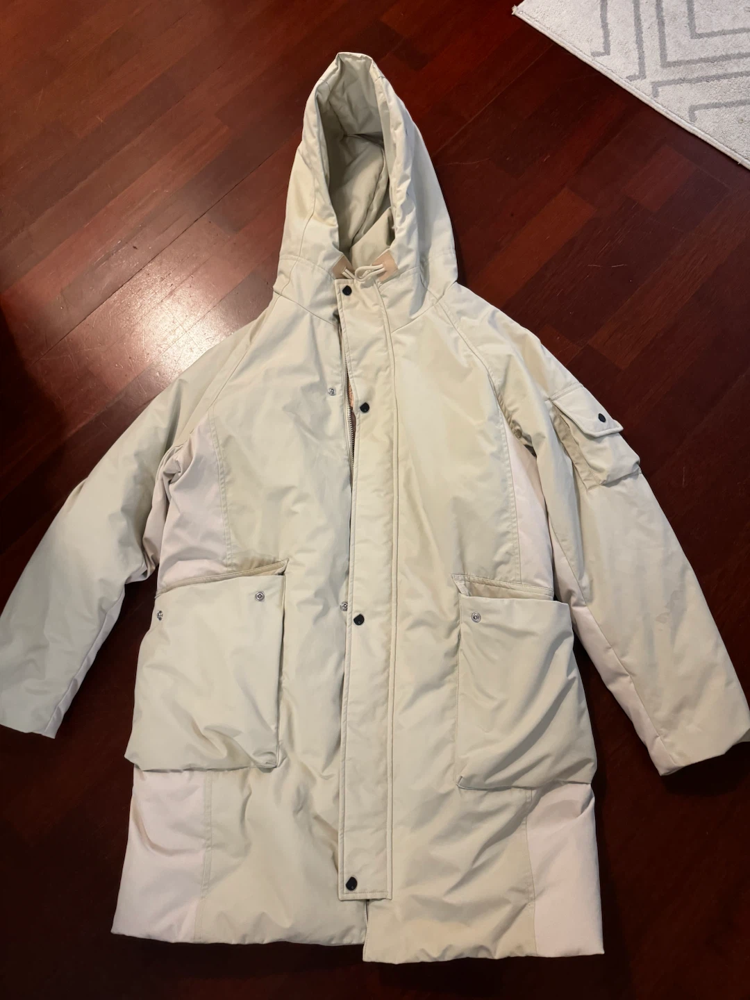 Fila Cream Winter Parka