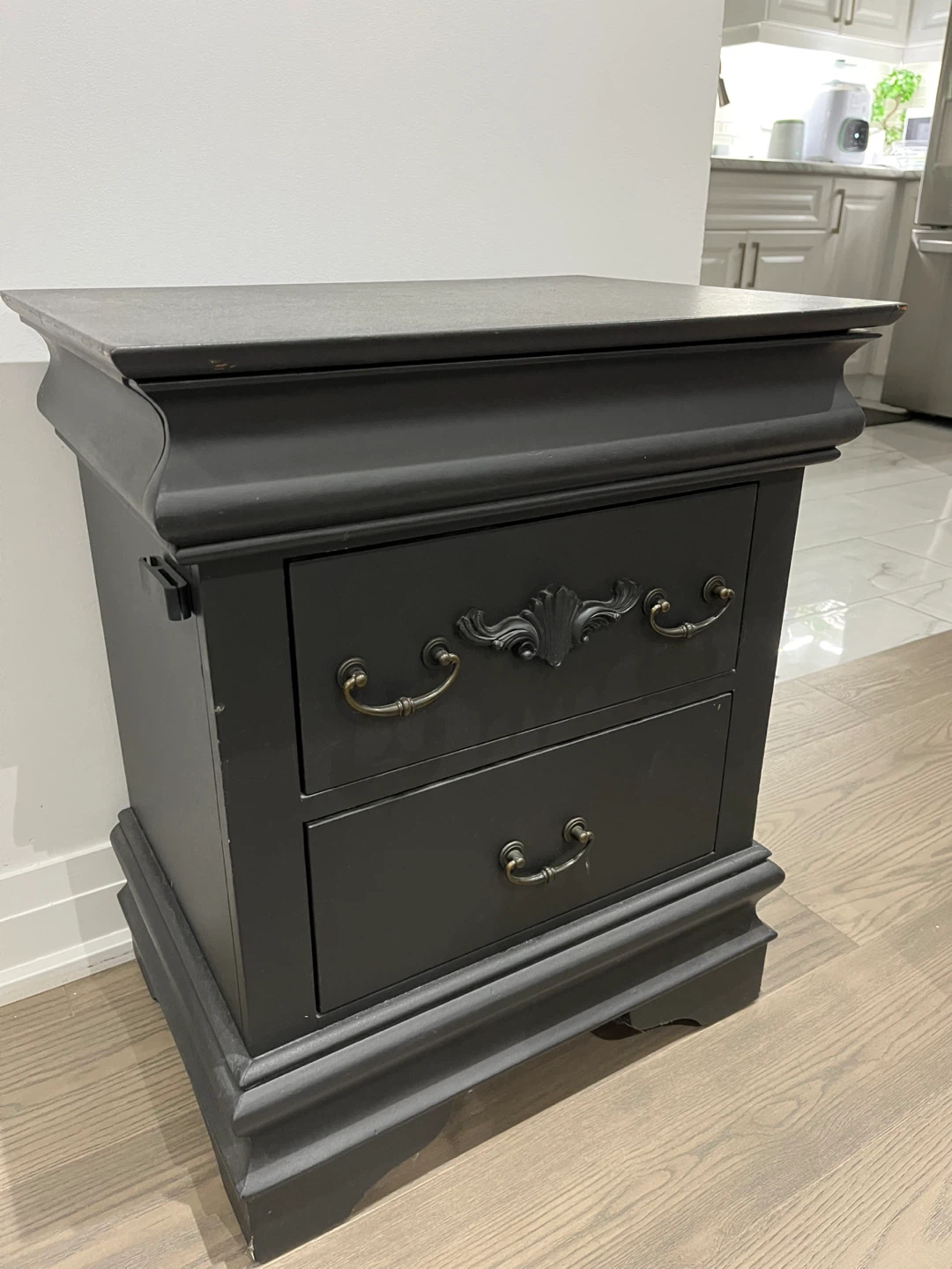 2 Black Nightstands - photo 3