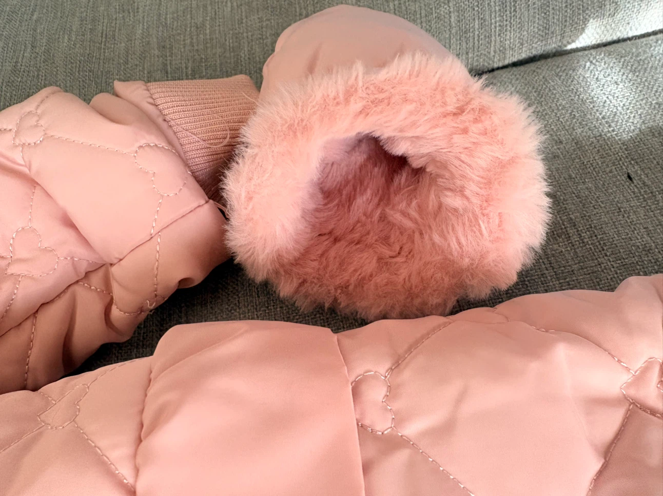 Baby girl snowsuit 9-12 months - photo 3