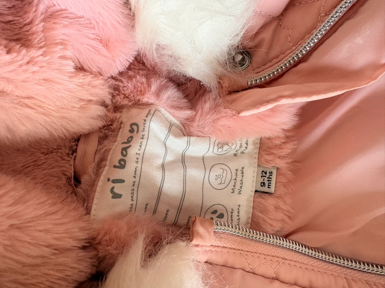 Baby girl snowsuit 9-12 months - photo 4