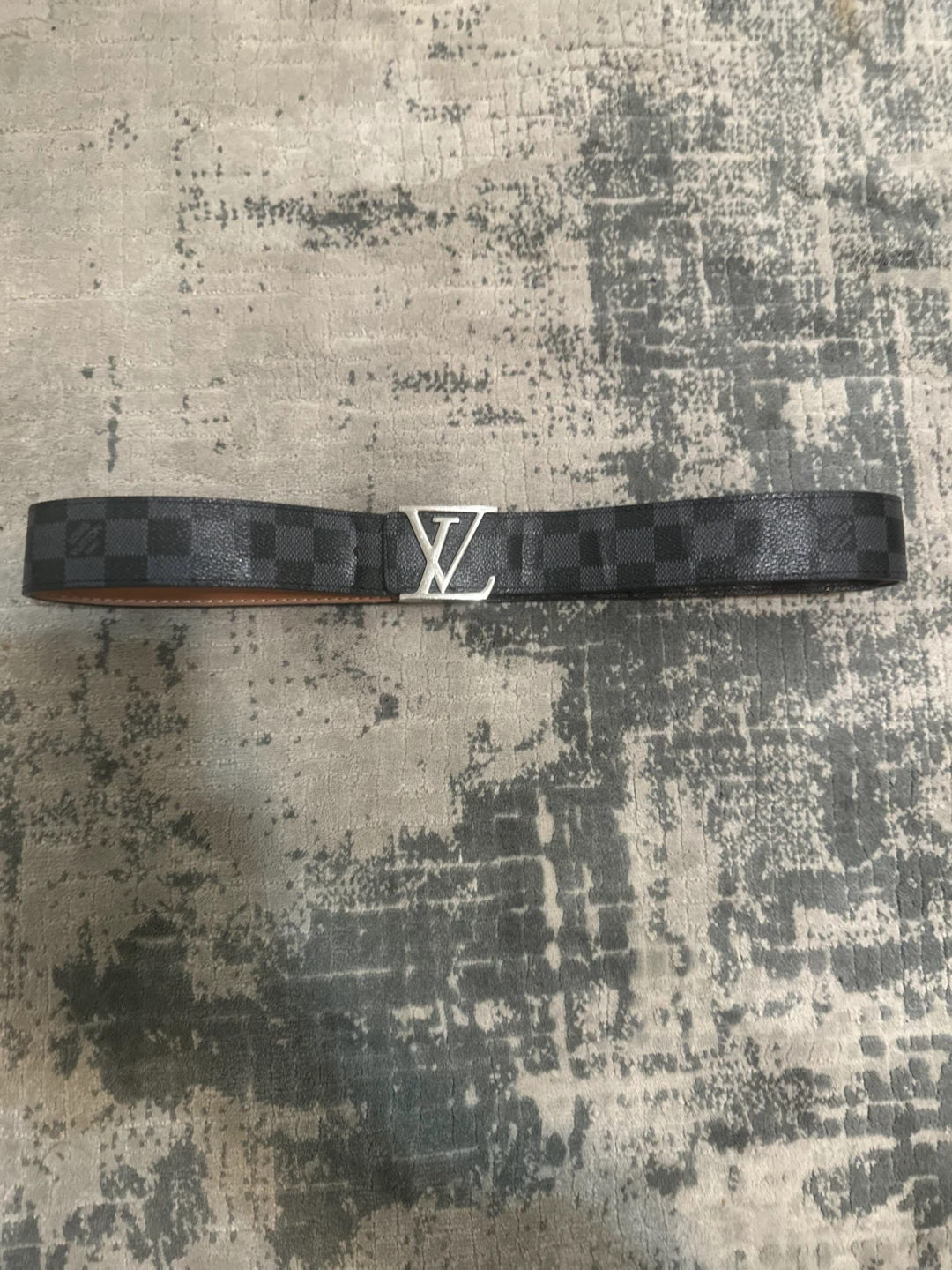 Louis Vuitton Damier Graphite Belt