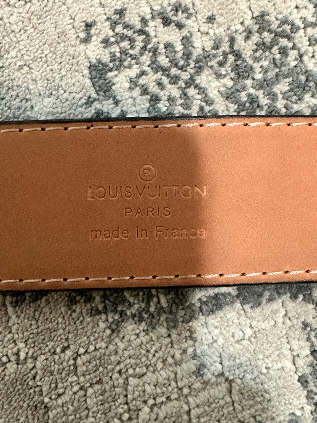 Louis Vuitton Damier Graphite Belt - photo 2
