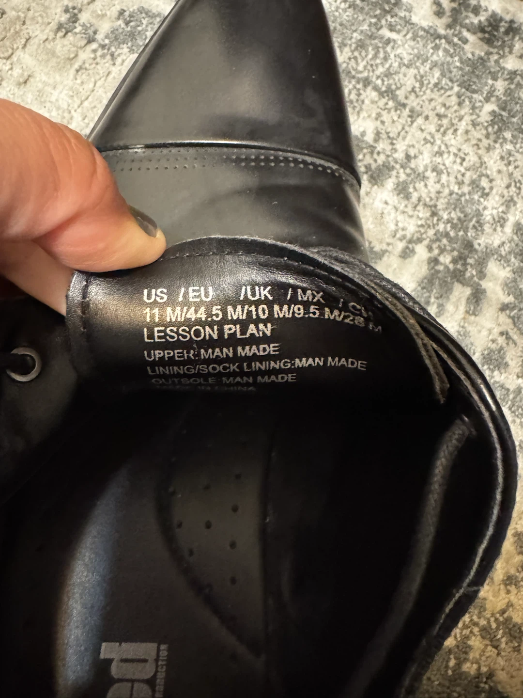 Unlisted Lesson Plan Black Dress Shoes - Size 11 - photo 4