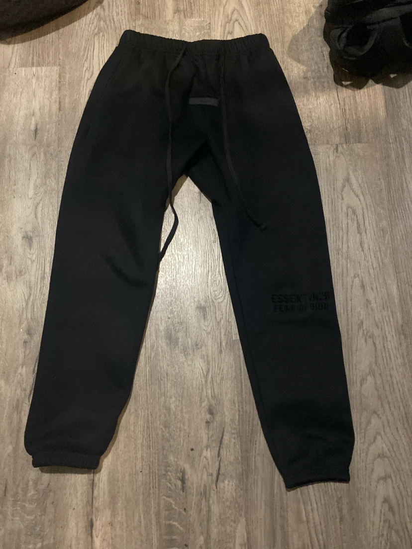Essentials Fear of God Sweatpants Black