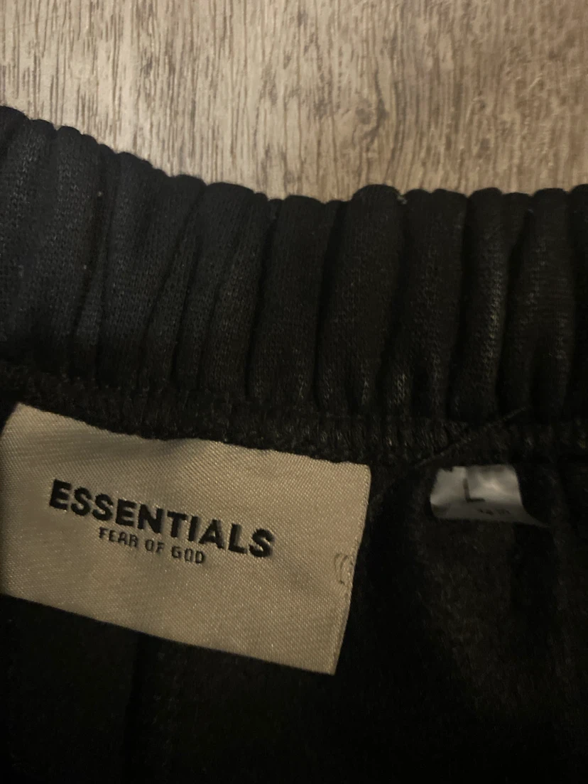 Essentials Fear of God Sweatpants Black - photo 2