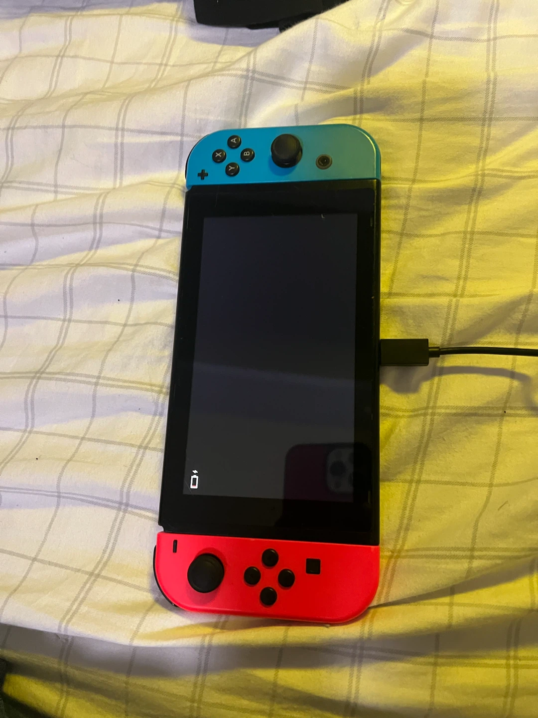 Nintendo Switch Console Neon Red and Blue - photo 4